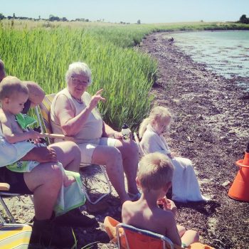 Familie Ved Stranden