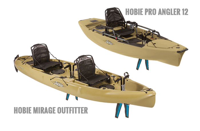 Hobie Pro Angler og Hobie Mirage Outfitter 
